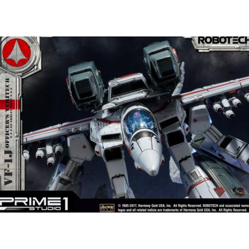 마크로스(Prime1(프라임원,P1S)-STUDIO)-LED VF-1J 발키리 이치죠 히카루 탑승기 거워크 형태 Ver. GK