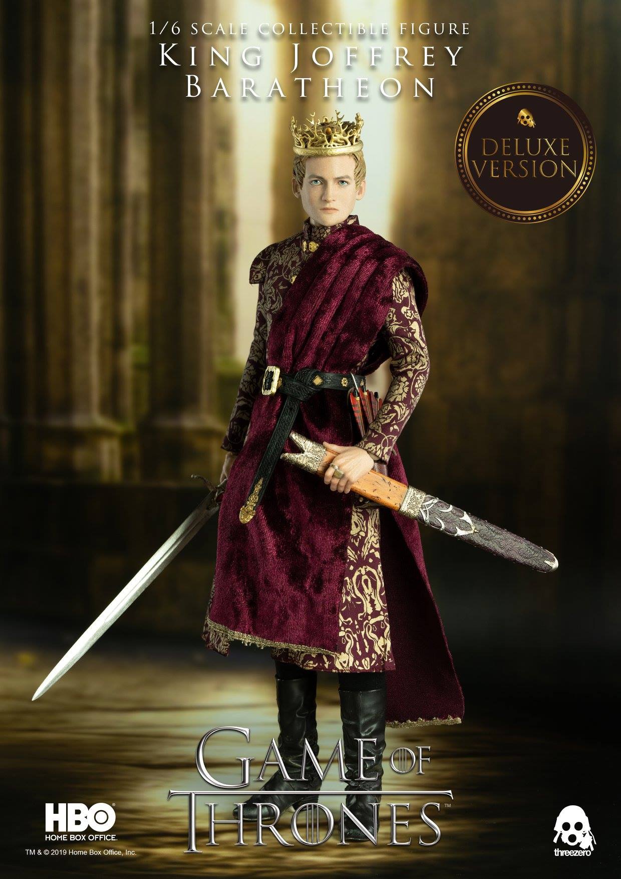 쓰리제로 3A ThreeZero 3Z0070DV 1/6 왕좌의 게임 조프리 바레테온 King Joffrey Baratheon