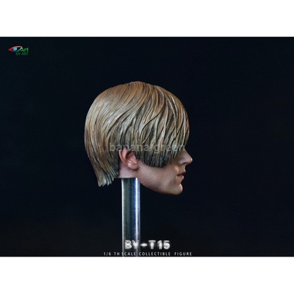 BY-ART BY-T15 레지던트이블 Re4 레온 피규어 헤드 커스텀 루즈 1/6