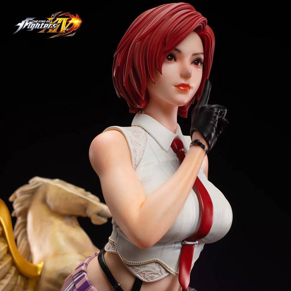(현물)SNK 더킹오브파이터즈 바넷사 레진 피규어 스테츄 JunHao