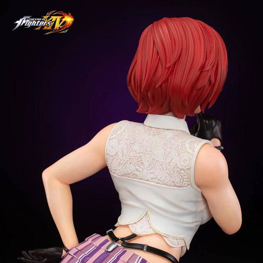 (현물)SNK 더킹오브파이터즈 바넷사 레진 피규어 스테츄 JunHao