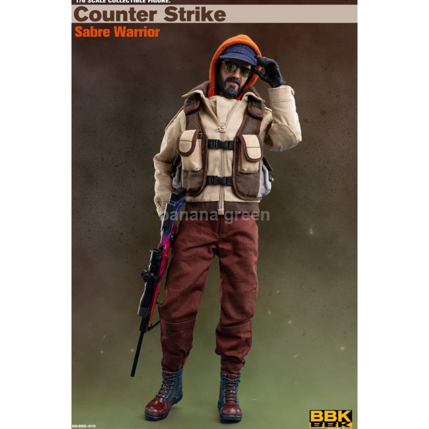 BBK BBK015 카운터 스트라이커 세이버 워리어 피규어 1/6