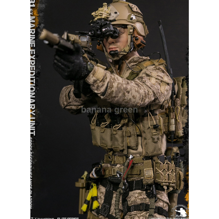 DAMTOYS 78088 미 31 해병 원정대 액션 피규어 1/6