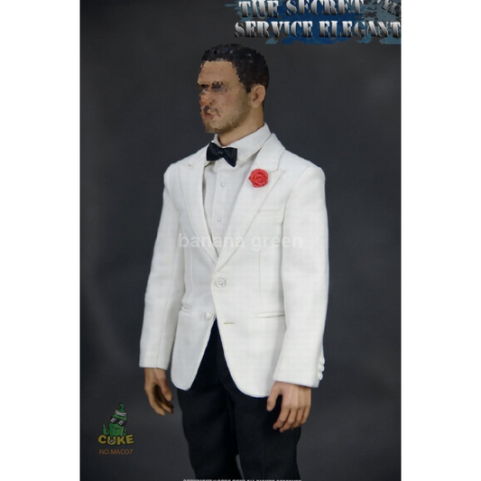 CUKE TOYS MA007 큐크토이즈 더 시크릿 서비스 정장 세트 피규어 커스텀 루즈 1/6 12인치
