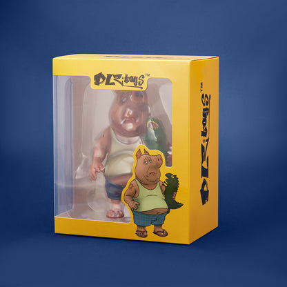 DLZTOYS 피그 돼지 동물 피규어 스태츄