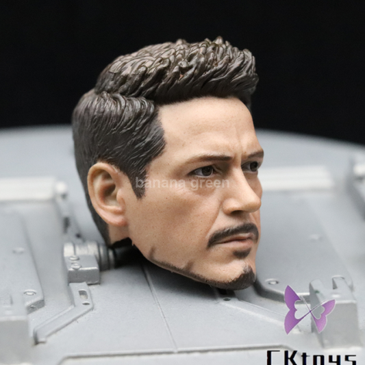 CKtoys 1/6 토니 스타크 커스텀 헤드 고품질