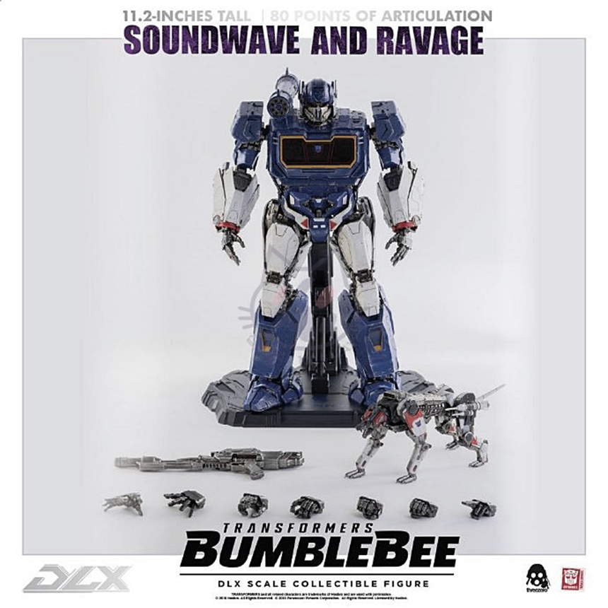 3A 범블비 무비 DLX스케일 컬렉션 피규어 사운드웨이브 Three Zero Soundwave 쓰리제로