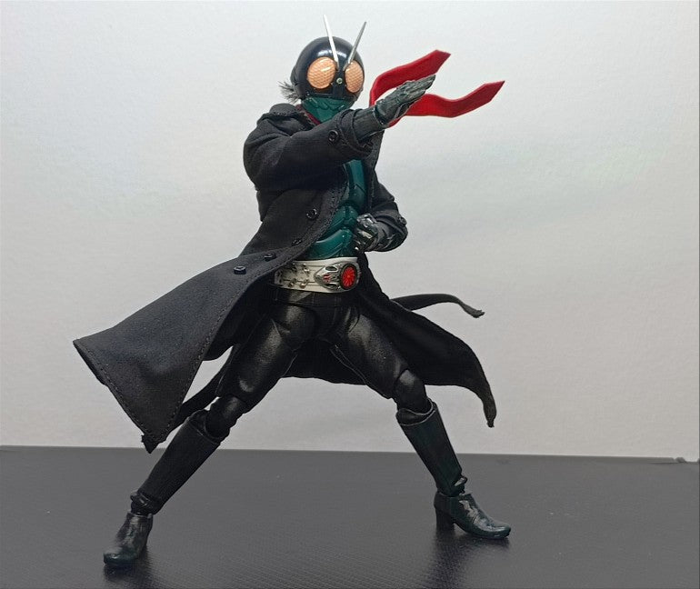 SHF 신가면라이더 1호 호환 커스텀 코트