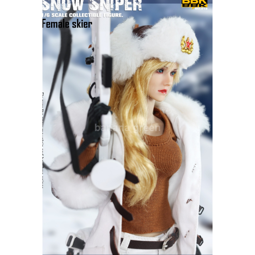 BBK BBK018 겨울전쟁 1/6 소련 여성 스키 스나이퍼
