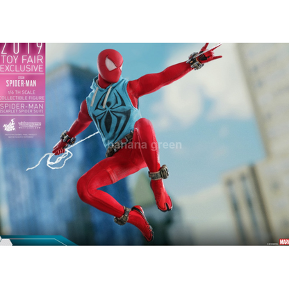 핫토이 HOTTOYS VGM34 마블 스파이더맨 1/6 스칼렛수트