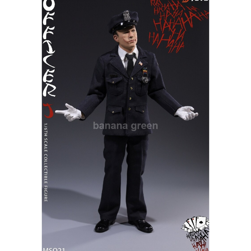 MTOYS MS021 배트맨 다크나이트 1/6 조커 경찰제복 버전