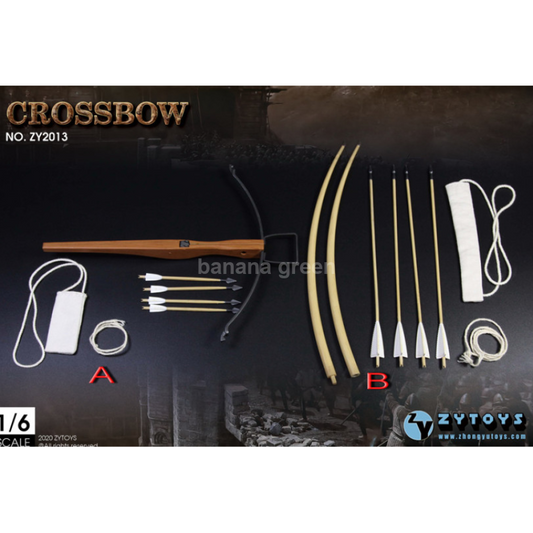 ZYTOYS ZY2013 1/6 크로스보우 석궁 롱보우 장궁 루즈