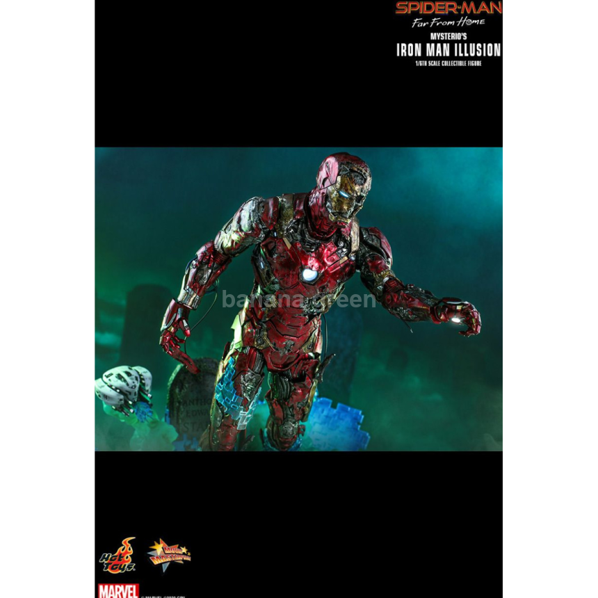 핫토이 HOTTOYS MMS580 스파이더맨 파프롬홈 1/6 미스테리오 아이언맨 일루전