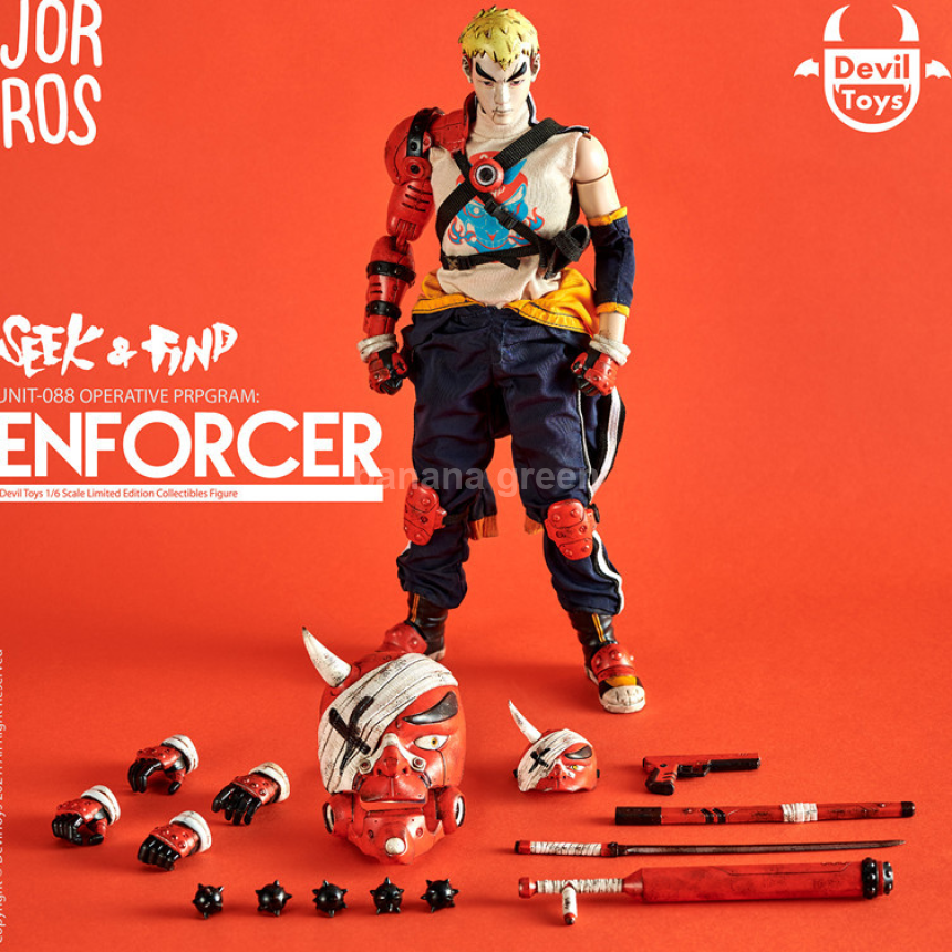 Devil Toys x Jor Ros 1/6 인포서 유닛 088 Enforcer