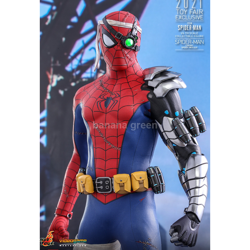 핫토이 HOTTOYS VGM51 마블 스파이더맨 1/6 사이보그수트