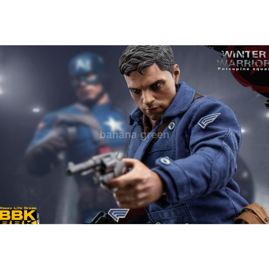 BBK BBK007 캡틴아메리카 윈터솔져 1/6 버키반즈
