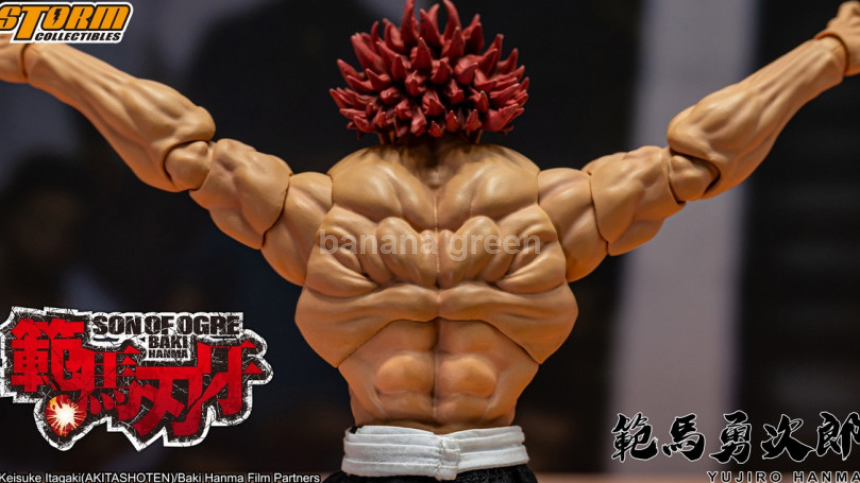 Storm Toys KIBK02E 스톰토이즈 한마 유지로 한마 바키 1/12 피규어 6인치