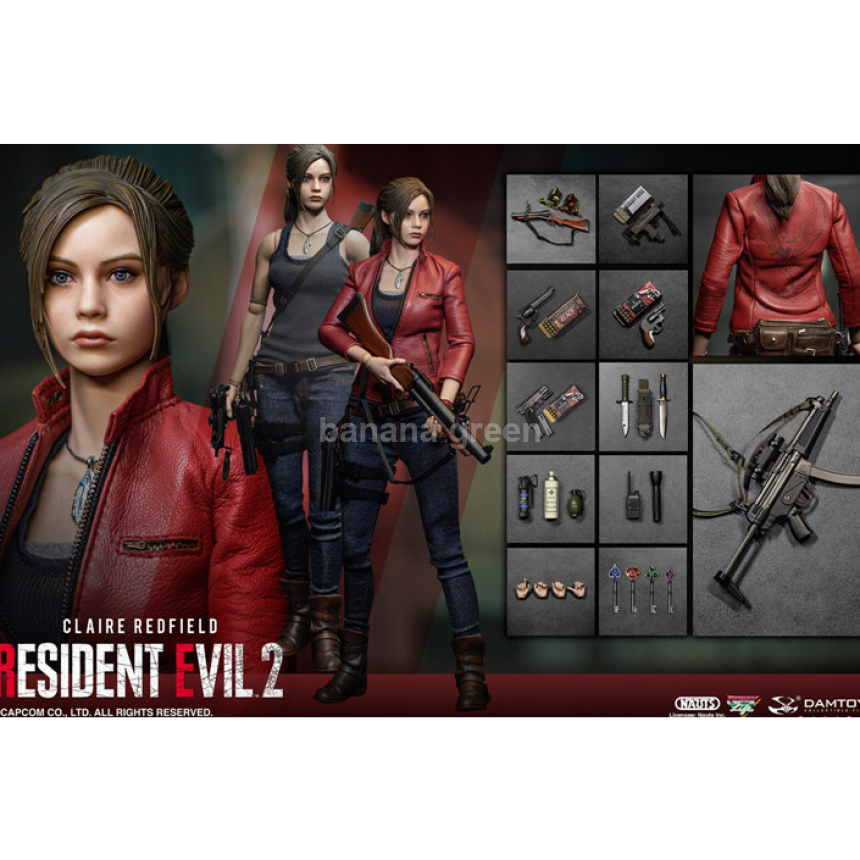 DAMTOYS DMS031 댐토이 레지던트이블2 클레어 레드필드 1/6 피규어