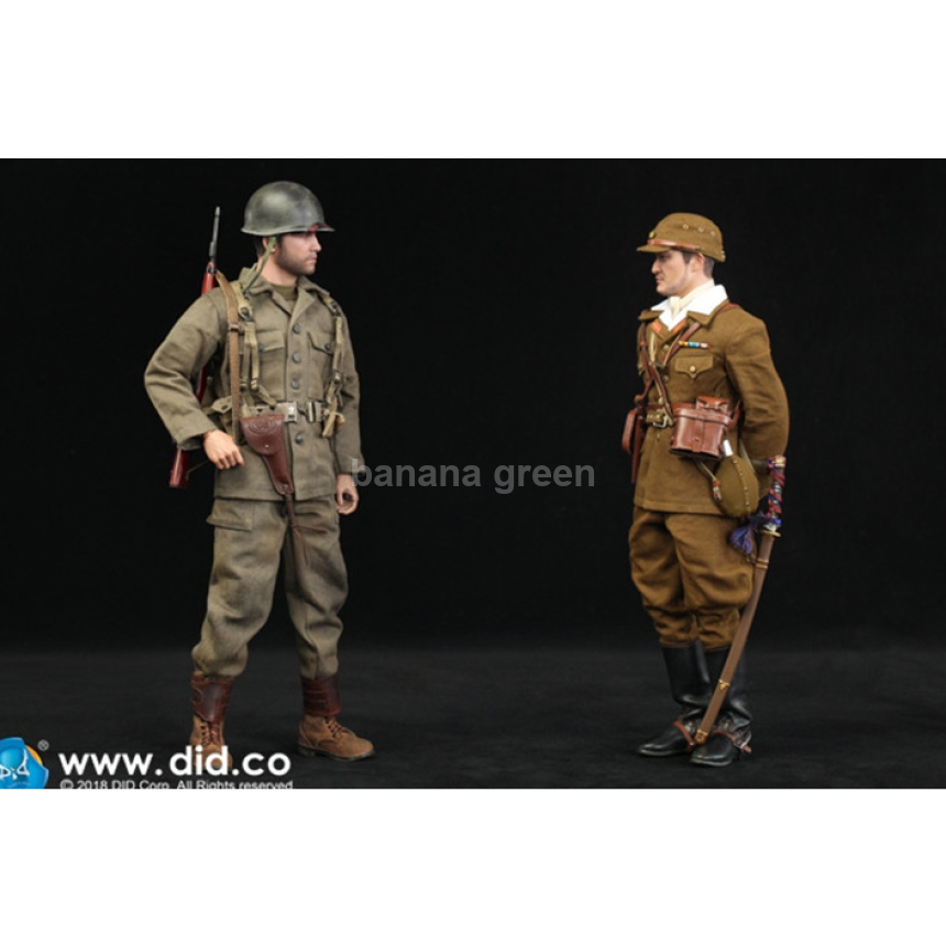 DID 디드 A80129 WWII 진주만 1/6 77보병사단 대위