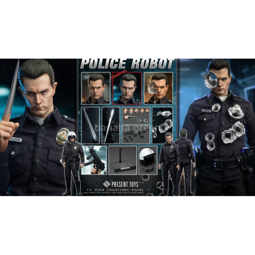 PRESENT TOYS 프리젠트토이 PT-sp62 터미네이터 T-1000 1/6 피규어