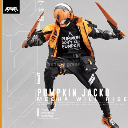 (출시완료) Devil Toys x Quiccs Pumpkin Jacko SP01 1/6 피규어