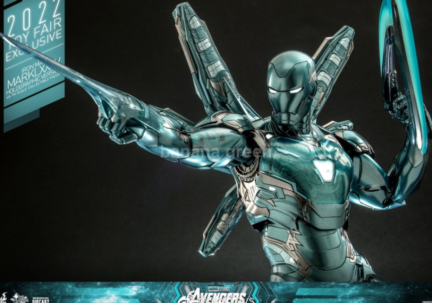 HOTTOYS MMS646 아이언맨 마크85 홀로그래픽 토이페어 1/6 피규어