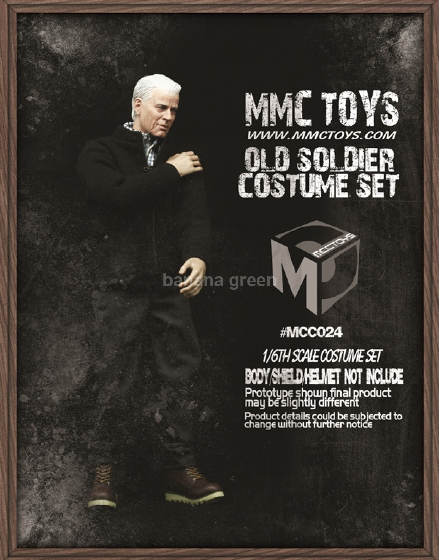 MCCTOYS MCC024 1/6 엔드게임 캡틴아메리카 의상세트