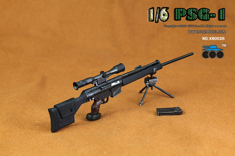 COOMODEL 1/6 PSG-1 스나이퍼 라이프 무기 커스텀