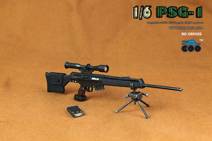 COOMODEL 1/6 PSG-1 스나이퍼 라이프 무기 커스텀