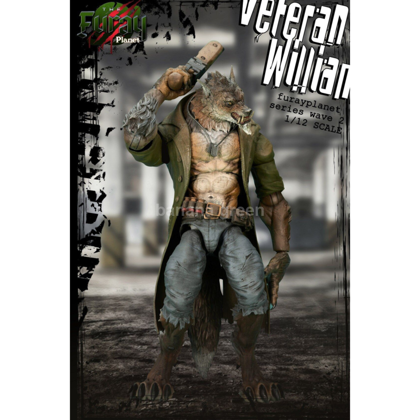 마에스트로 유니온 MU-FP002 1/12 베테랑 늑대인간 윌리엄