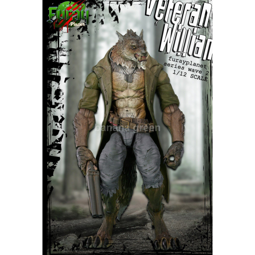 마에스트로 유니온 MU-FP002 1/12 베테랑 늑대인간 윌리엄