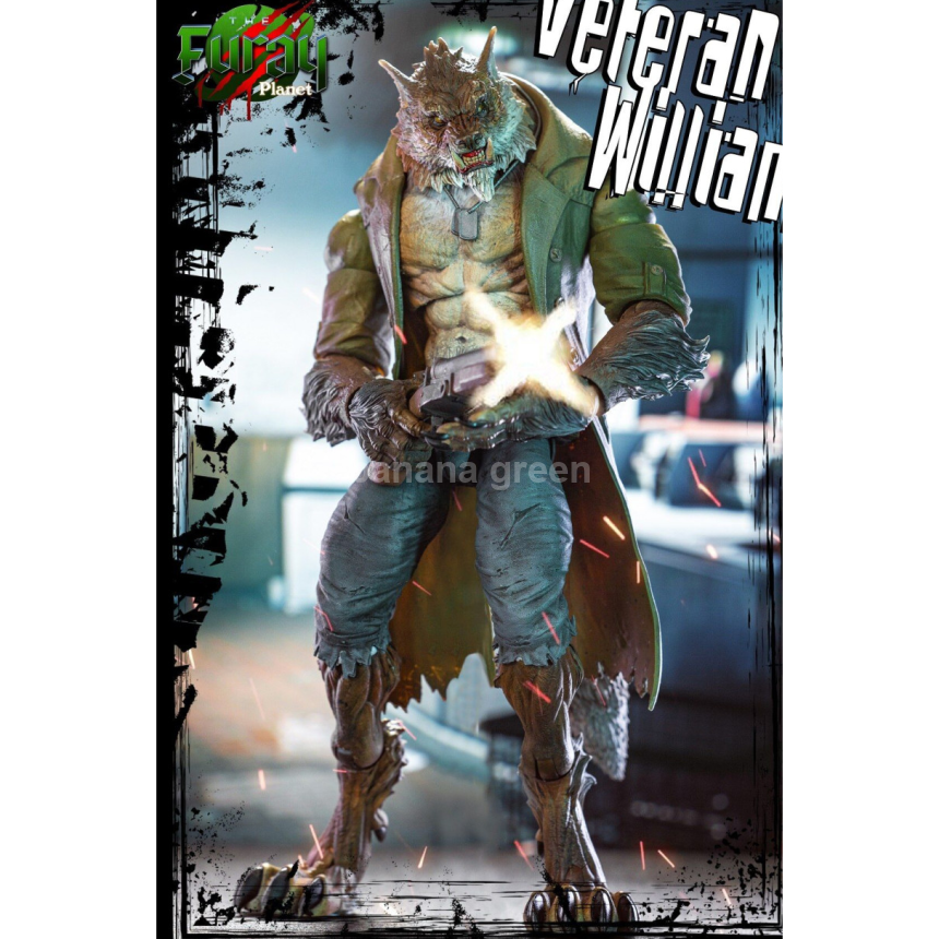 마에스트로 유니온 MU-FP002 1/12 베테랑 늑대인간 윌리엄