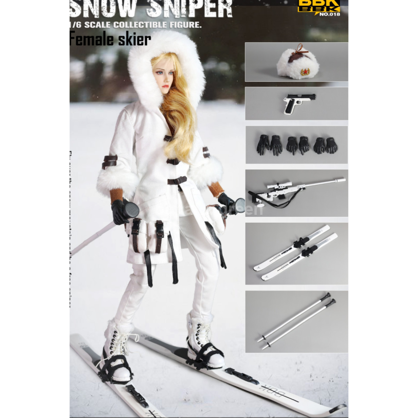 BBK BBK018 겨울전쟁 1/6 소련 여성 스키 스나이퍼