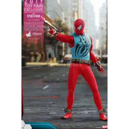 핫토이 HOTTOYS VGM34 마블 스파이더맨 1/6 스칼렛수트