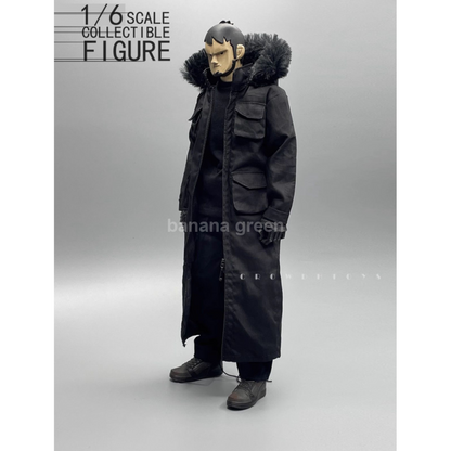 Crow Toys DH017 1/6 라쿤 롱패딩 봄버 자켓