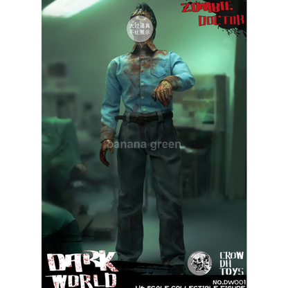 Crow Toys 크로우 DW001 다크월드 1/6 좀비 닥터