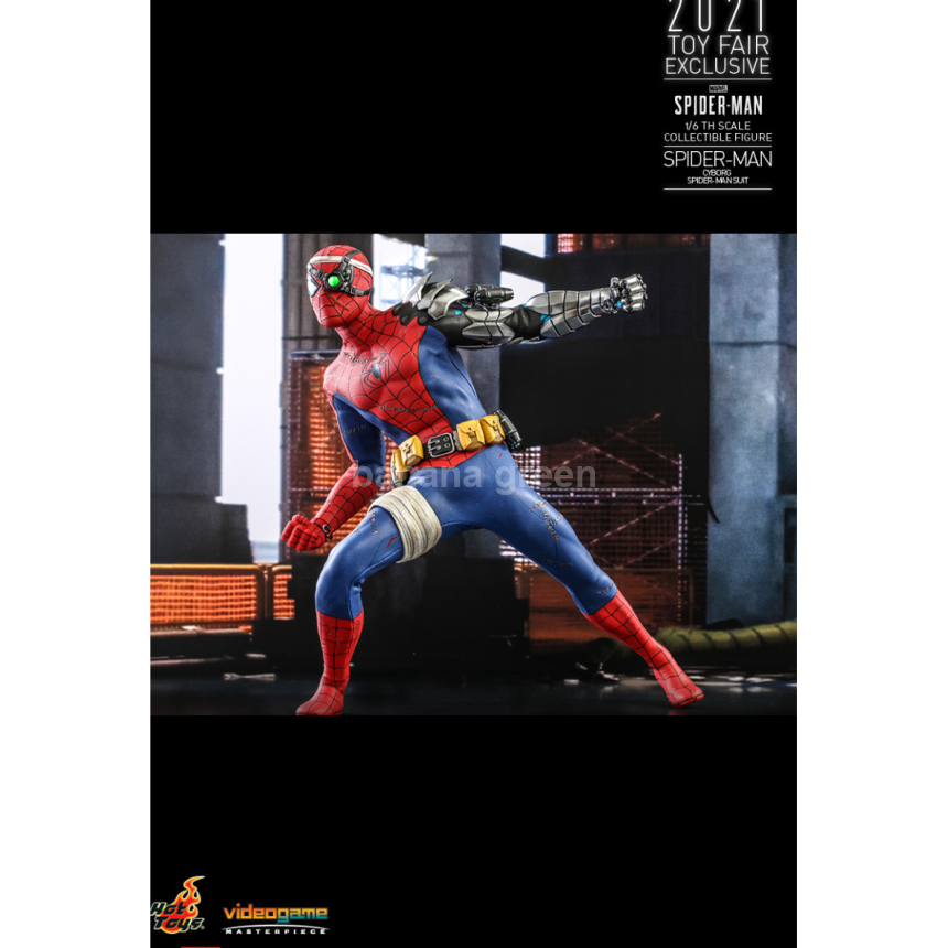 핫토이 HOTTOYS VGM51 마블 스파이더맨 1/6 사이보그수트