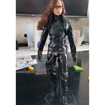 DOLLSFIGURE CC61D 고딕 1/6 블랙레더 바디수트