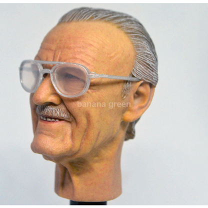 커스텀 MARVEL STAN LEE 마블 1/6 스탠 리 피규어헤드