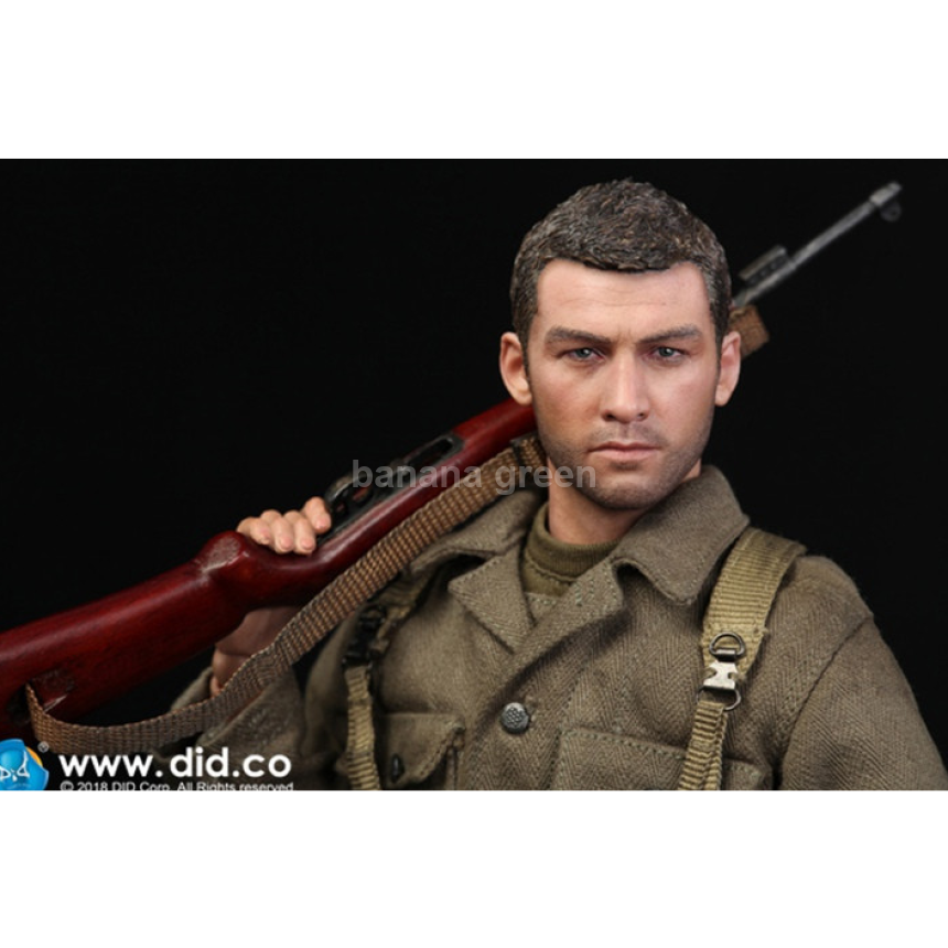 DID 디드 A80129 WWII 진주만 1/6 77보병사단 대위