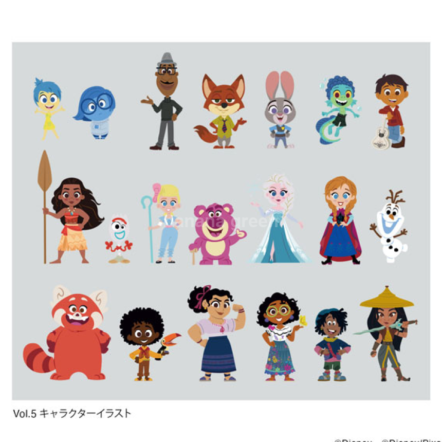 Disney100 디즈니100주년 미니 피규어 100종 컬렉션 컴플리트BOX