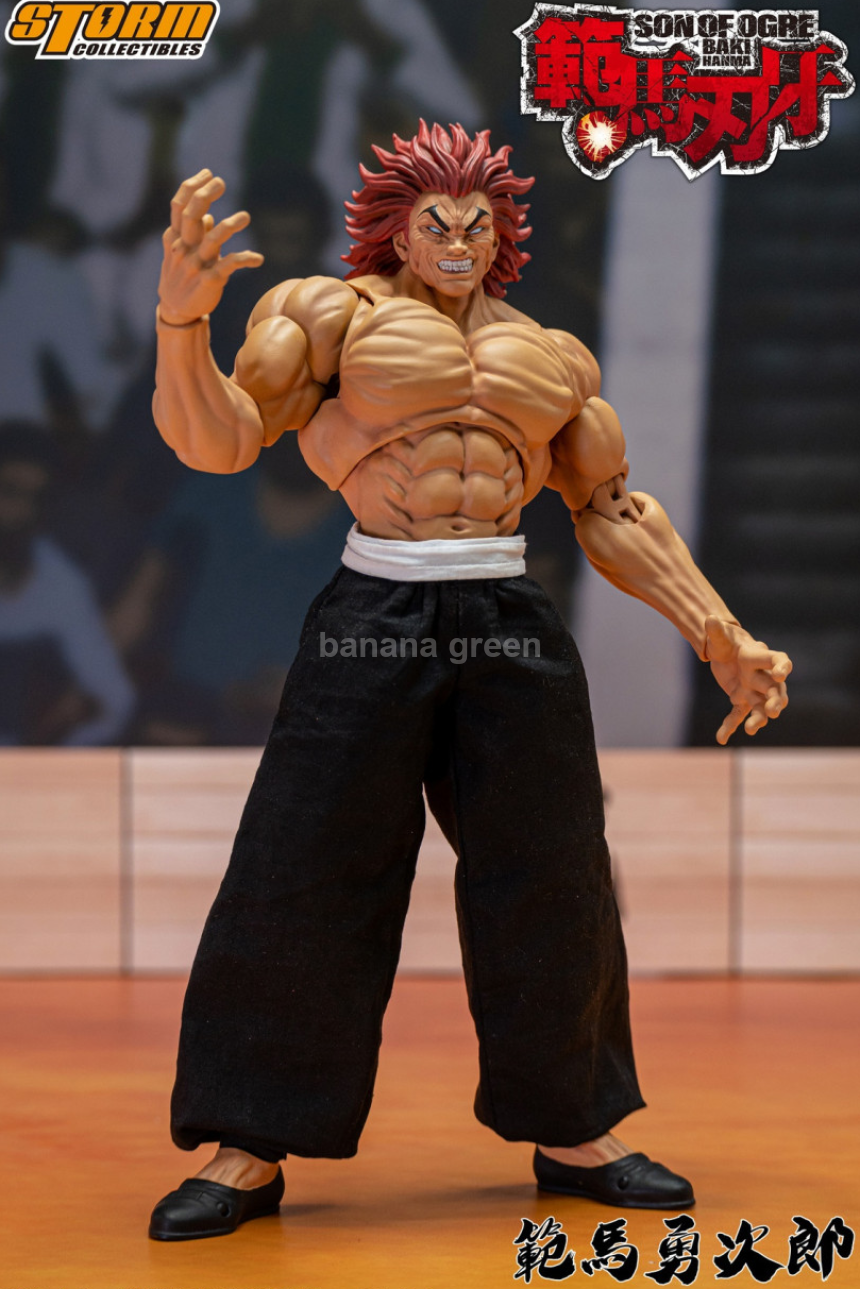 Storm Toys KIBK02E 스톰토이즈 한마 유지로 한마 바키 1/12 피규어 6인치