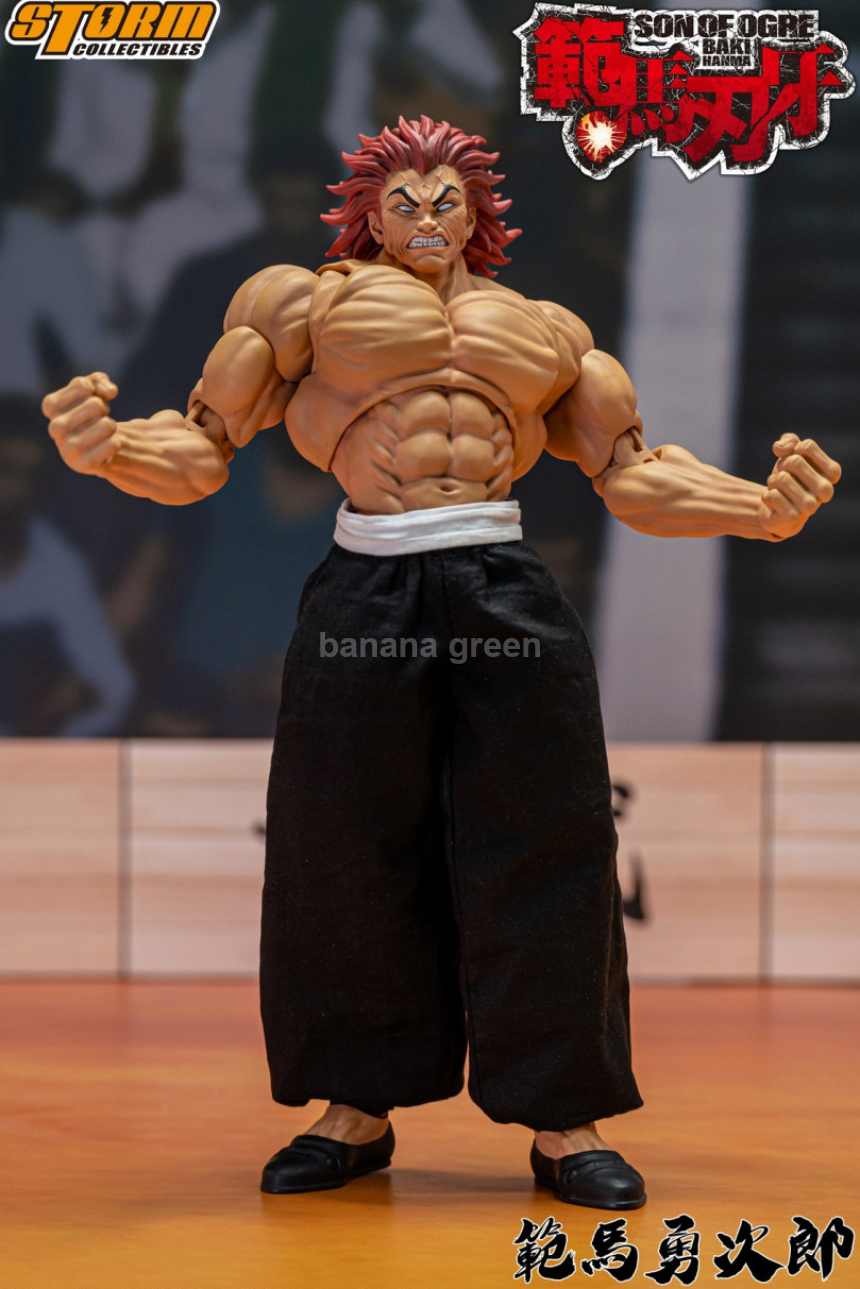 Storm Toys KIBK02E 스톰토이즈 한마 유지로 한마 바키 1/12 피규어 6인치