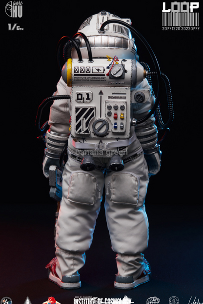 CHUWORKS 우주비행사 LOOP WHITE 테크놀로지 연구소 1/6 피규어
