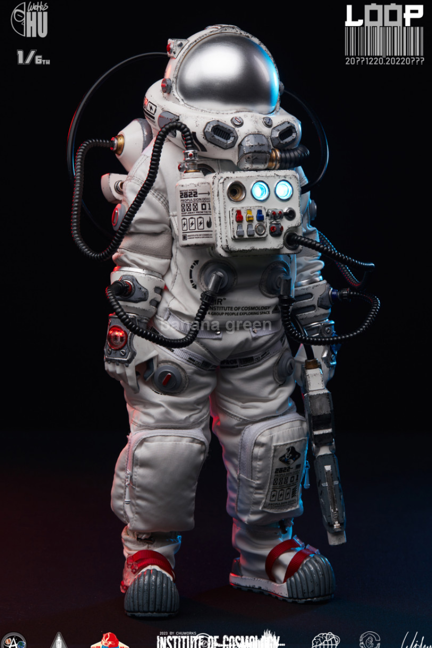 CHUWORKS 우주비행사 LOOP WHITE 테크놀로지 연구소 1/6 피규어