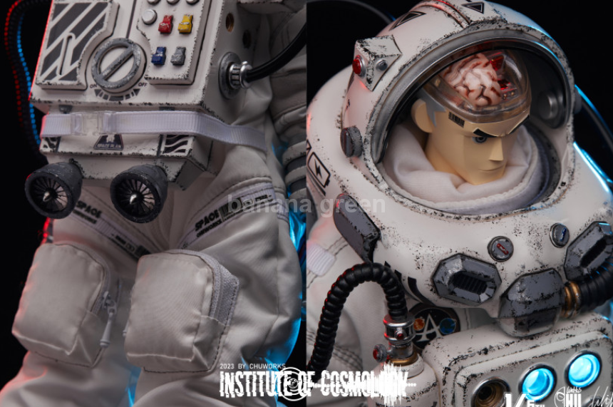 CHUWORKS 우주비행사 LOOP WHITE 테크놀로지 연구소 1/6 피규어
