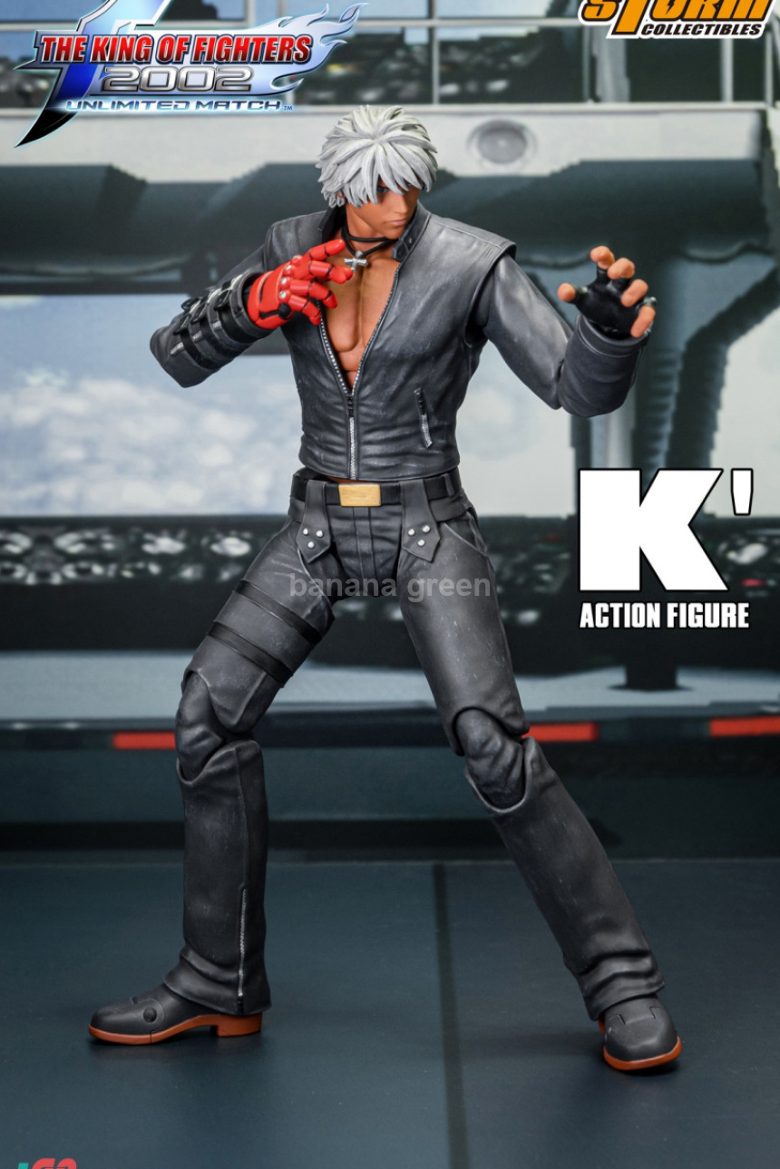 Storm Toys 스톰토이즈 킹오브파이터2002 케이 K 1/12 피규어 6인치