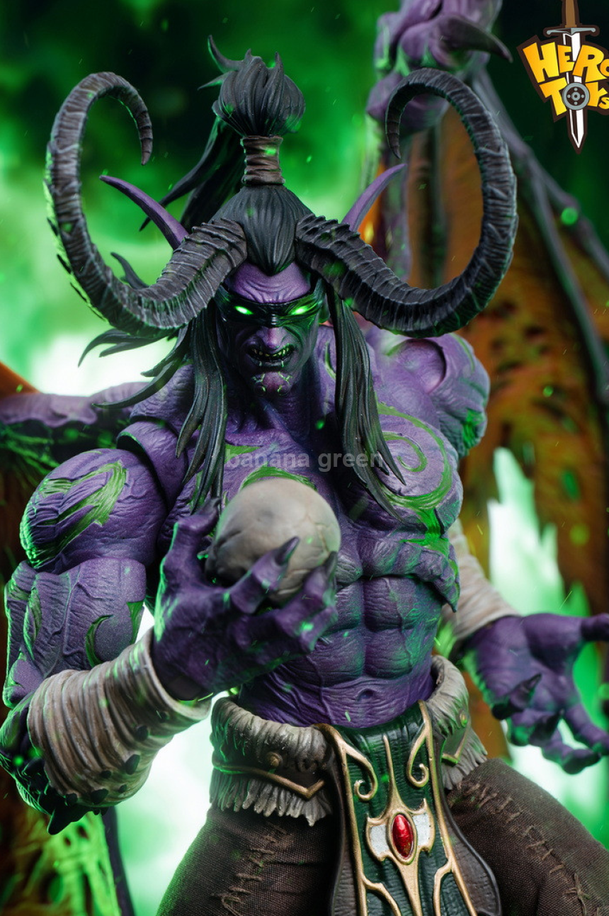 HERO TOYS 워크래프트 일리단 1/10 피규어