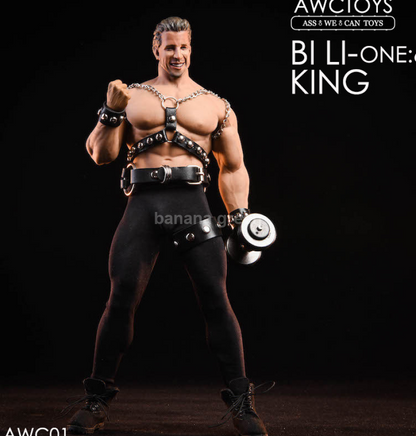 AWCTOYS 1/6 빌리 BI LI KING 피규어 스트롱맨 XG-001