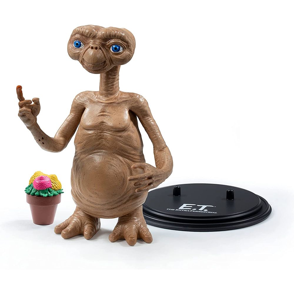BendyFigs 벤디 피그 이티 E.T 외계 생명체 탄생 40주년 액션 피규어